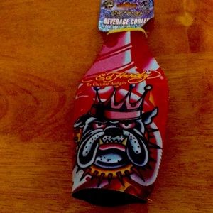 Ed Hardy Beer/Beverage Coosie bottle holder Y2K